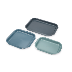 Set of 3 Non-Stick Baking Trays - Nest Bake