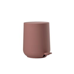 Caixote do Lixo com Pedal 3L Vermelho Pêssego - Nova