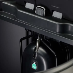 Caixote de Lixo com Pedal 30L Preto - Arc