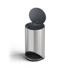 Caixote de Lixo com Pedal 30L Inox - Arc