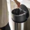 Caixote de Lixo com Pedal 30L Inox - Arc