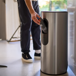 Caixote de Lixo com Pedal 30L Inox - Arc