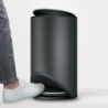 Cubo de Basura con Pedal 10L Negro - Arc