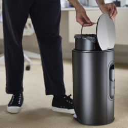 Caixote de Lixo com Pedal 10L Preto - Arc