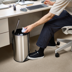 Cubo de Basura con Pedal 10L Inox - Arc