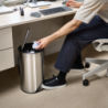 Cubo de Basura con Pedal 10L Inox - Arc