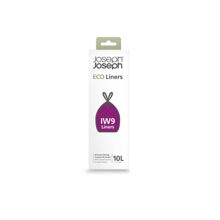Recycled Bin Liners 10L (x20) Grey - IW9