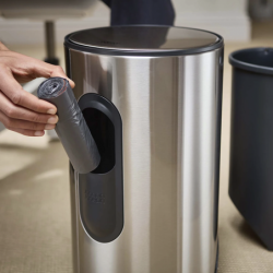 Recycled Bin Liners 10L (x80) Grey - IW9