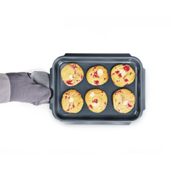 Non-Stick Large Baking Tray Blue - Nest Bake