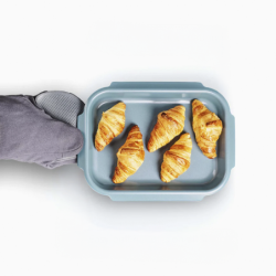 Non-Stick Small Baking Tray Blue - Nest Bake