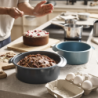 Non-Stick 2-piece Round Cake Tin Set - Nest Bake