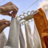 22-Piece Quick-Grip Drying Hanger - Petal