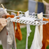 32-Piece Quick-Grip Drying Hanger - Petal