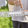 32-Piece Quick-Grip Drying Hanger - Petal