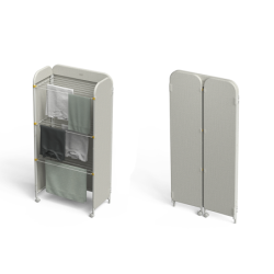 3-tier Clothes Airer with Screen - Eclipse
