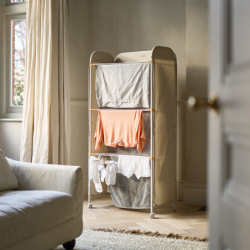 3-tier Clothes Airer with Screen - Eclipse