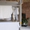 3-tier Clothes Airer with Screen - Eclipse
