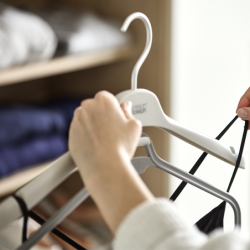Set of 2 Long Garment Hangers - Orderly