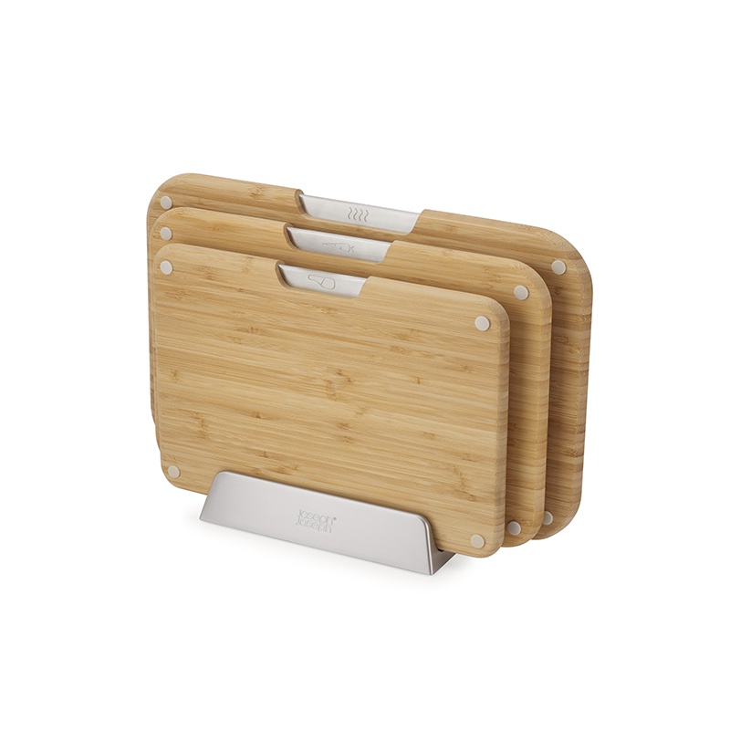Set of 3 Bamboo Cutting Boards - Nest Boards