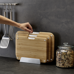 Set of 3 Bamboo Cutting Boards - Nest Boards