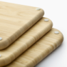 Set of 3 Bamboo Cutting Boards - Nest Boards