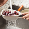 Small Colander with Folding Handles - Droplet