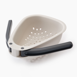 Small Colander with Folding Handles - Droplet
