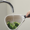 Colander with Folding Handle - Droplet