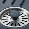 Large Sink Protector with Drain Stopper - SinkShield