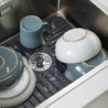 Large Sink Protector with Drain Stopper - SinkShield