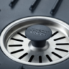 Small Sink Protector with Drain Stopper - SinkShield