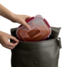 4-Piece Red 1,1L Food Container Set - Nest Lock