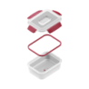Juego 4 Recipientes Rectangulares Rojo 1,1L - Nest Lock