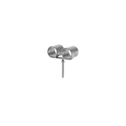 CHEMITOOL FASTENERS Filtube Double Clamp W4 Ø15