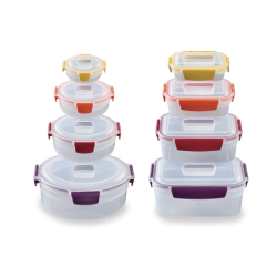 Conjunto 8 Recipientes Diversos - Nest Lock