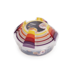 4-Piece Mixed Round Food Container Set - Nest Lock