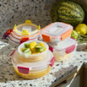 4-Piece Mixed Round Food Container Set - Nest Lock