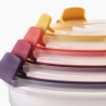4-Piece Mixed Round Food Container Set - Nest Lock