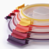 4-Piece Mixed Round Food Container Set - Nest Lock