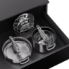 Folding Handle 5-Piece Cookware Set - Space Steel