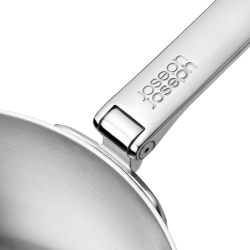Folding Handle 5-Piece Cookware Set - Space Steel
