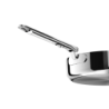 Folding Handle 28cm Saute Pan and Lid Inox - Space Steel