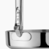 Folding Handle 28cm Saute Pan and Lid Inox - Space Steel