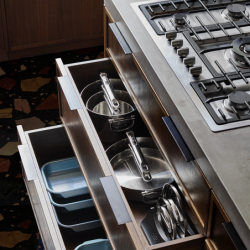 Cacerola con Tapa 28cm Inox - Space Steel