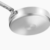 Folding Handle Non-Stick 2-Piece Frying Pan Set - Space Steel