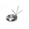 Frying Pan 20cm Inox - Space Steel