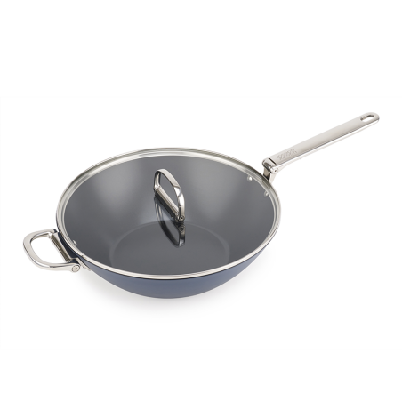 Wok Antiaderente com Tampa 32cm - Space