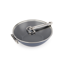 Wok Antiaderente com Tampa 32cm - Space