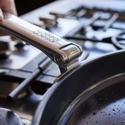 Folding Handle Non-Stick 24cm Frying Pan - Space Steel