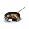 Folding Handle Non-Stick 28cm Frying Pan - Space Steel